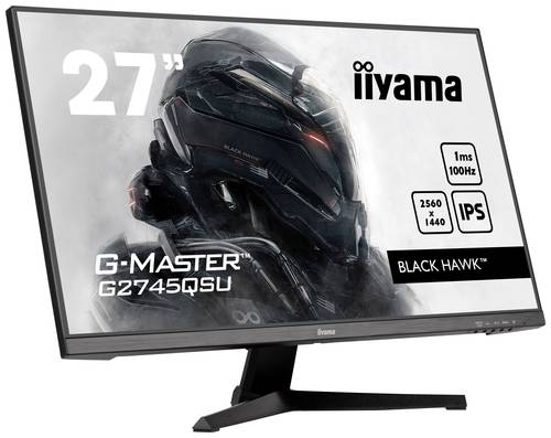 Iiyama G-MASTER Black Hawk G2745QSU-B1 LCD-Monitor EEK E (A - G) 68.6cm (27 Zoll) 2560 x 1440 Pixel von Iiyama