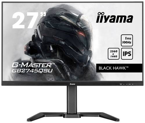 Iiyama G-MASTER Black Hawk GB2745QSU-B1 LCD-Monitor EEK E (A - G) 68.6cm (27 Zoll) 2560 x 1440 Pixel von Iiyama