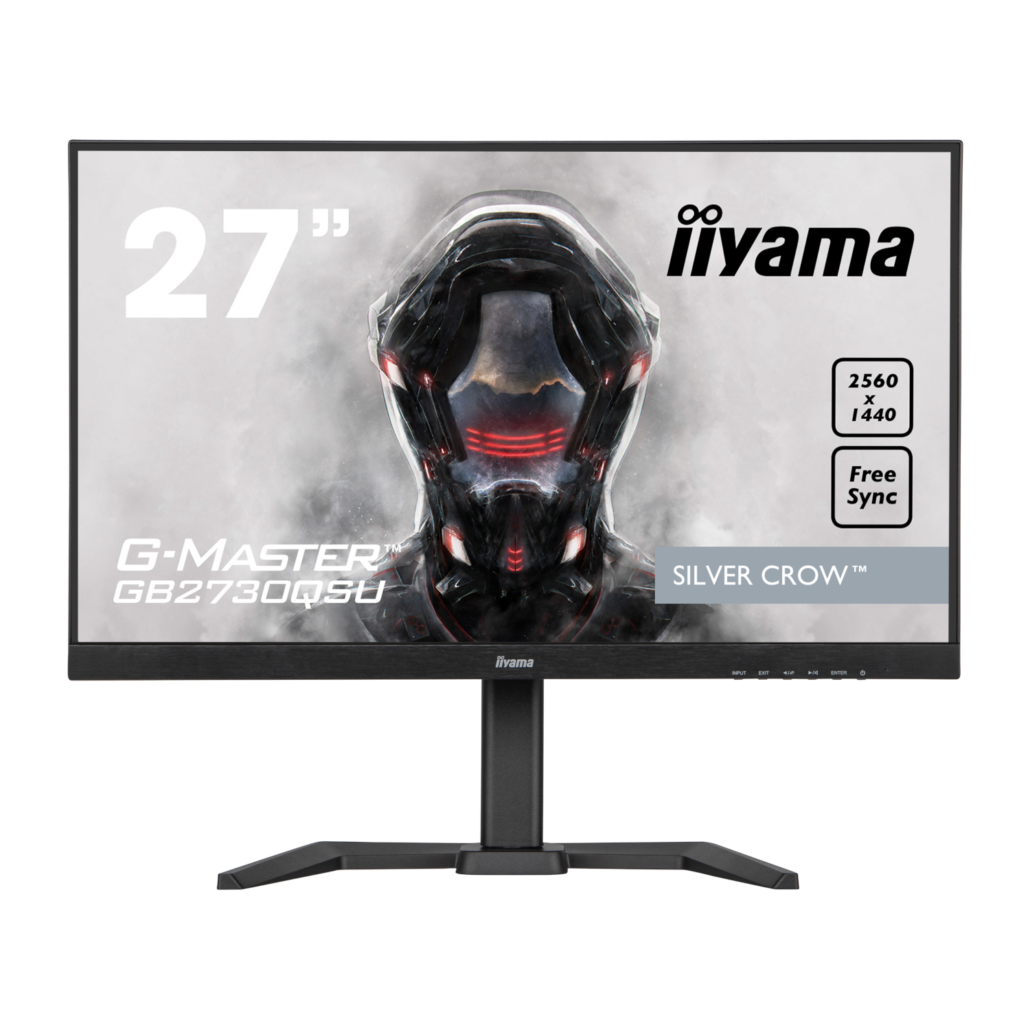Iiyama G-MASTER GB2730QSU-B5 Gaming Monitor - QHD, 75Hz, USB-Hub von Iiyama