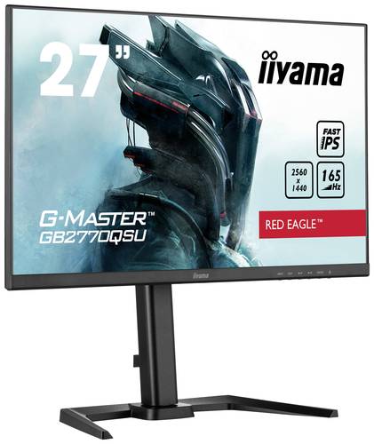 Iiyama G-MASTER Red Eagle GB2770QSU-B5 Gaming Monitor EEK F (A - G) 68.6cm (27 Zoll) 2560 x 1440 Pix von Iiyama