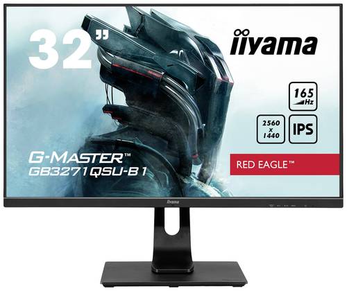 Iiyama G-MASTER Red Eagle GB3271QSU-B1 Gaming Monitor EEK F (A - G) 80cm (31.5 Zoll) 2560 x 1440 Pix von Iiyama