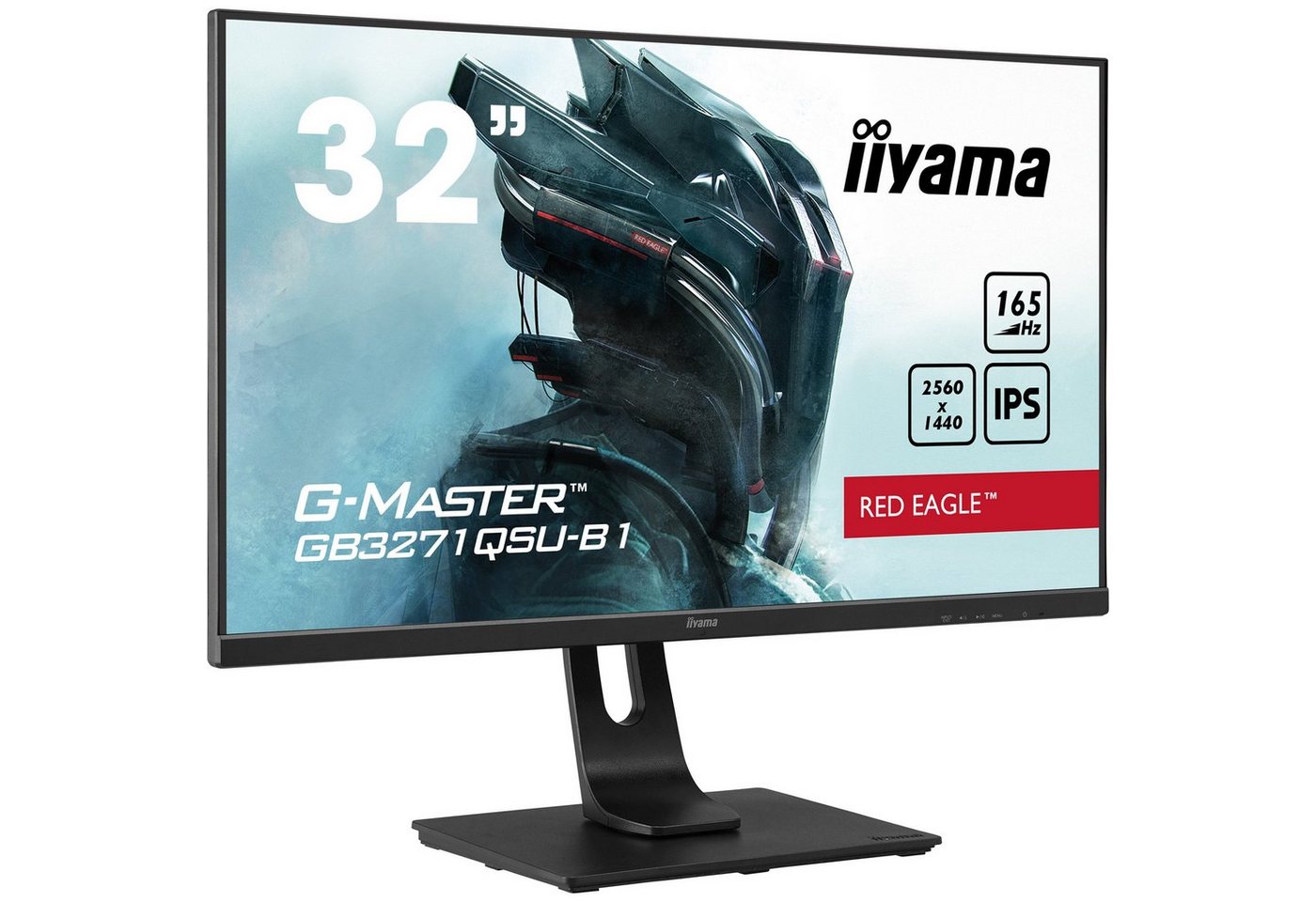 Iiyama iiyama G-Master GB3271QSU-B1, Gaming-Monitor, LED-Monitor (2560 x 1440 Pixel px) von Iiyama