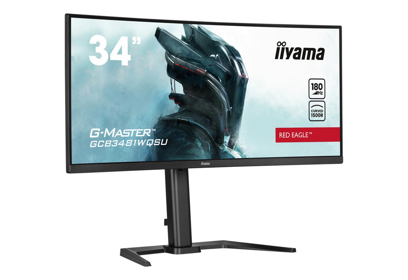 Iiyama iiyama G-Master GCB3481WQSU-B1 Red Eagle, LED-Monitor (3440 x 1440 Pixel px) von Iiyama