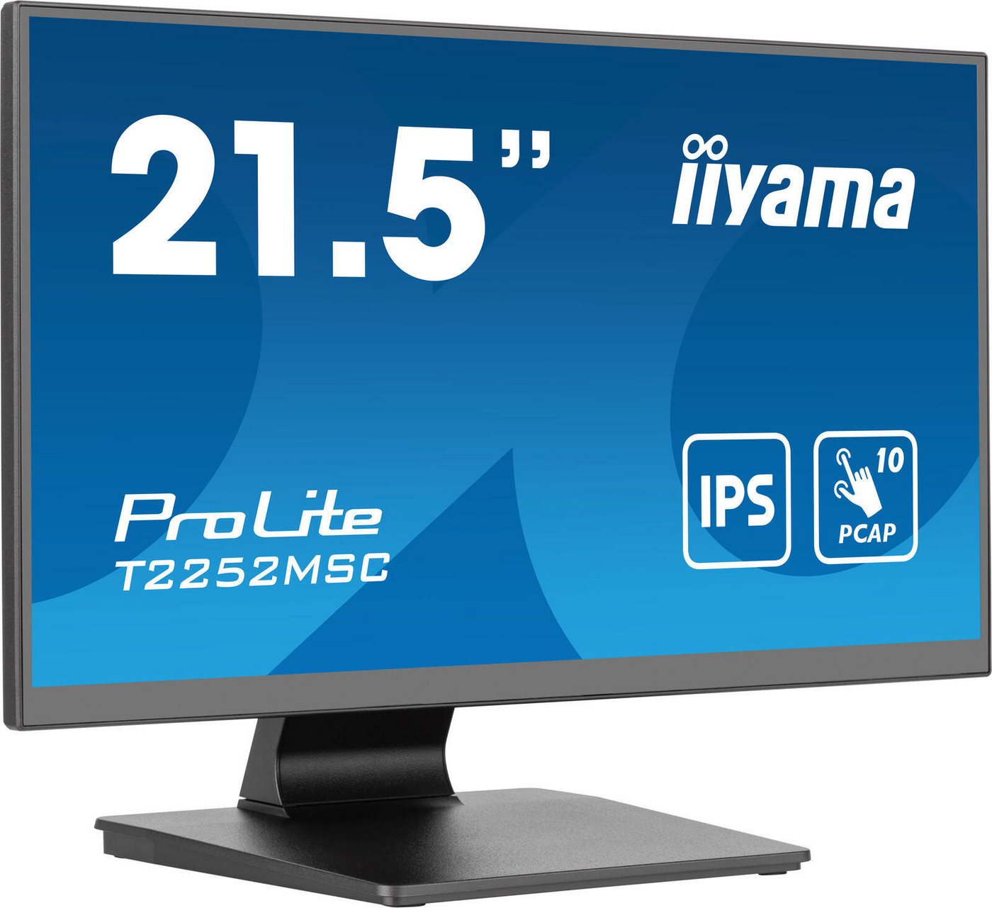 Iiyama Iiyama PROLITE T2252MSC-B2 LCD-Monitor (1.920 x 1.080 Full HD, 5 ms Reaktionszeit, IPS Panel) von Iiyama