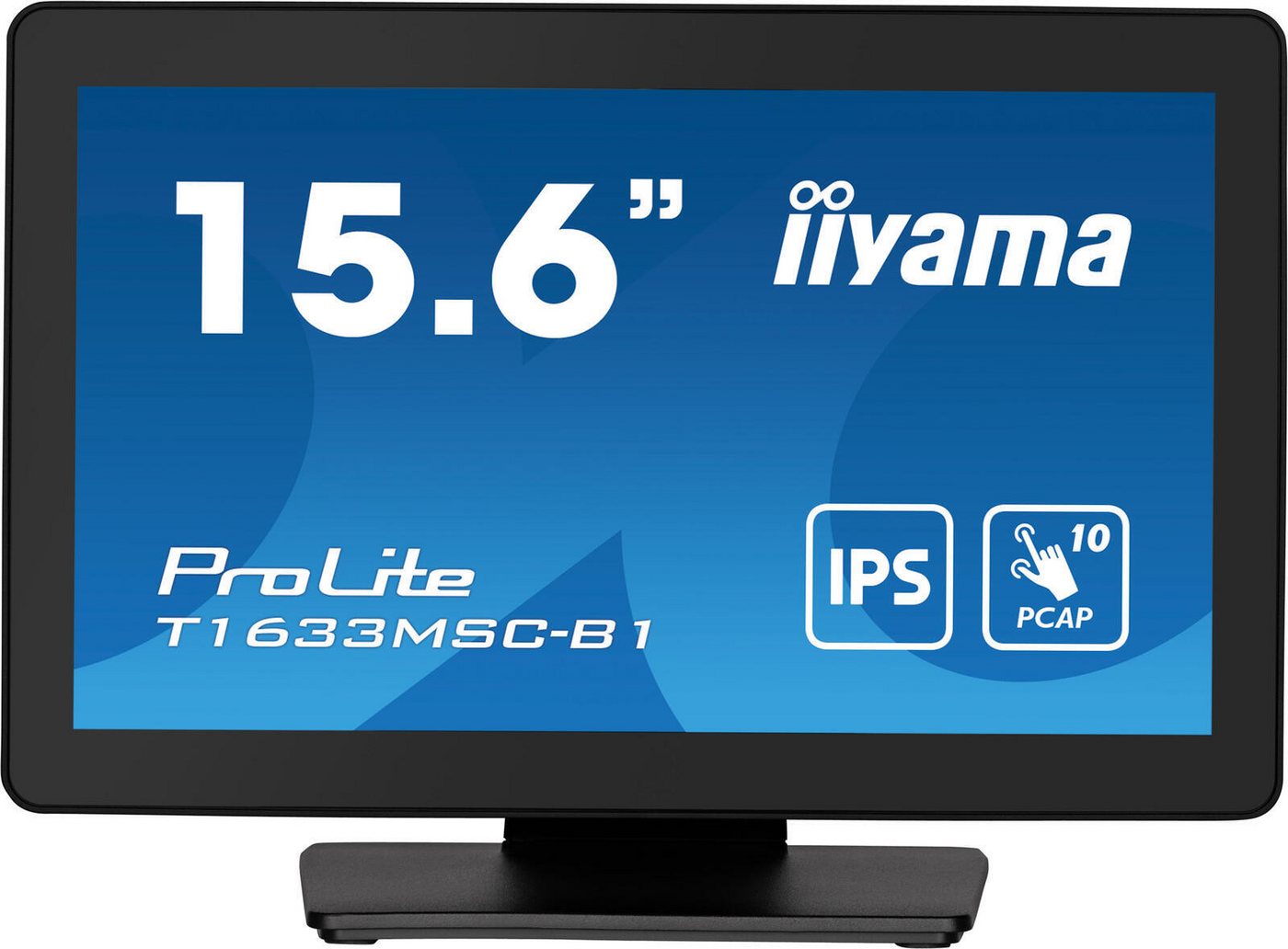 Iiyama Iiyama ProLite T1633MSC-B1 LCD-Monitor (1.920 x 1.080 Full HD, 5 ms Reaktionszeit, IPS Panel) von Iiyama