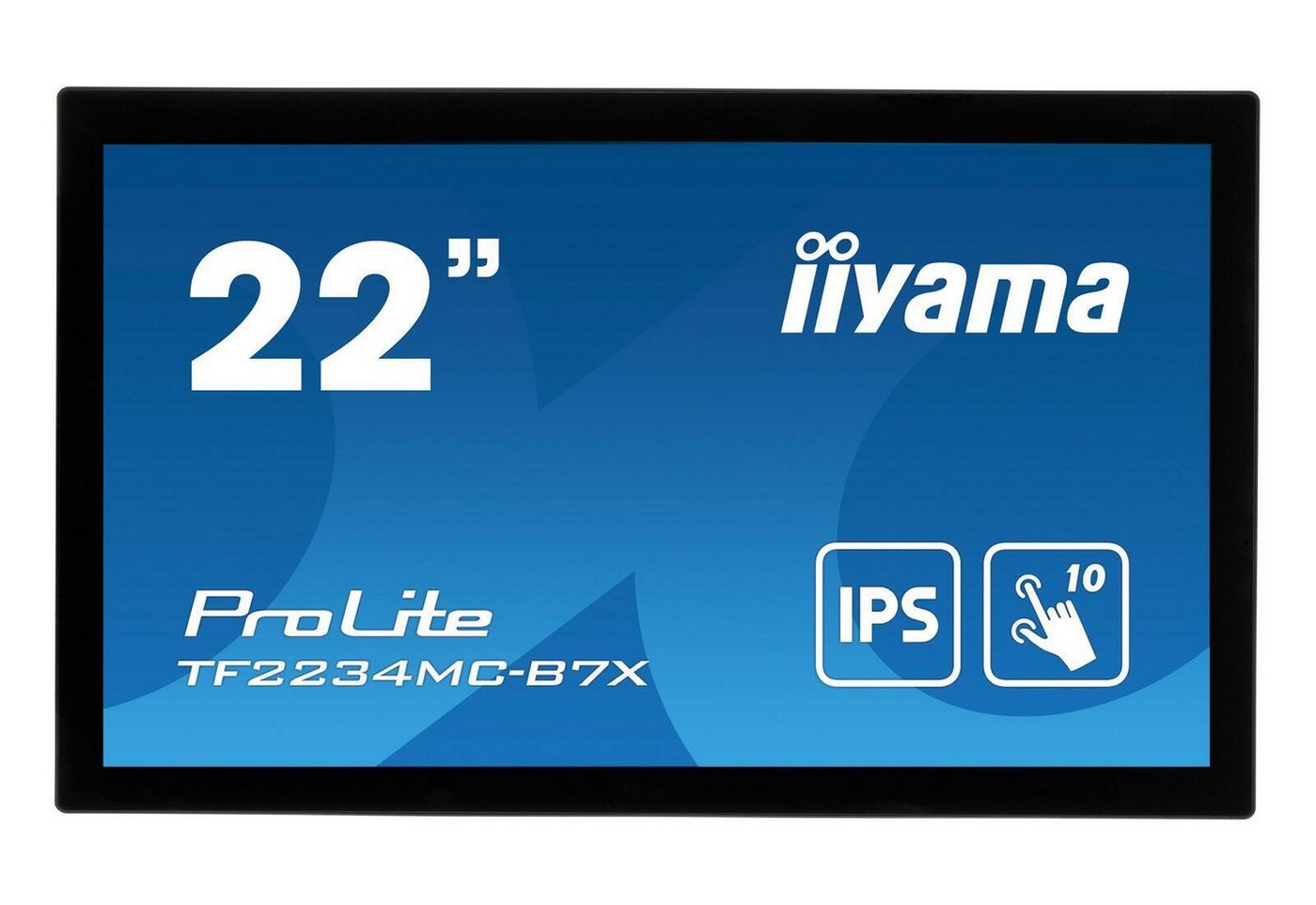 Iiyama Iiyama ProLite TF2234MC-B7X LED-Monitor (1.920 x 1.080 Full HD, 8 ms Reaktionszeit, IPS Panel) von Iiyama