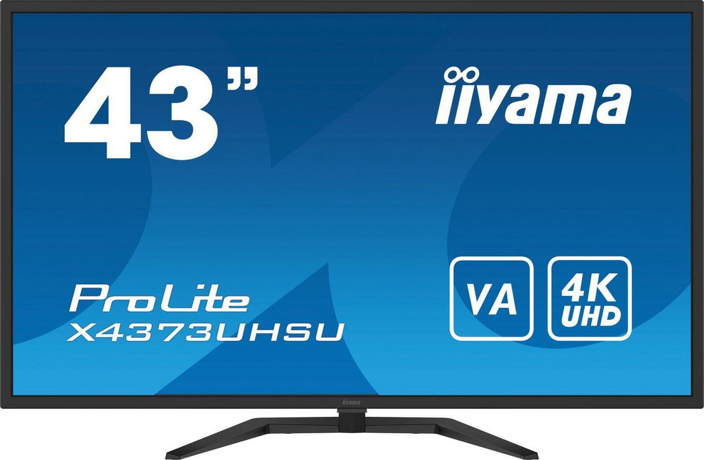 Iiyama Iiyama ProLite X4373UHSU-B1 TFT-Monitor (3.840 x 2.160 4K UHD, 3 ms Reaktionszeit, 60 Hz, VA Panel) von Iiyama