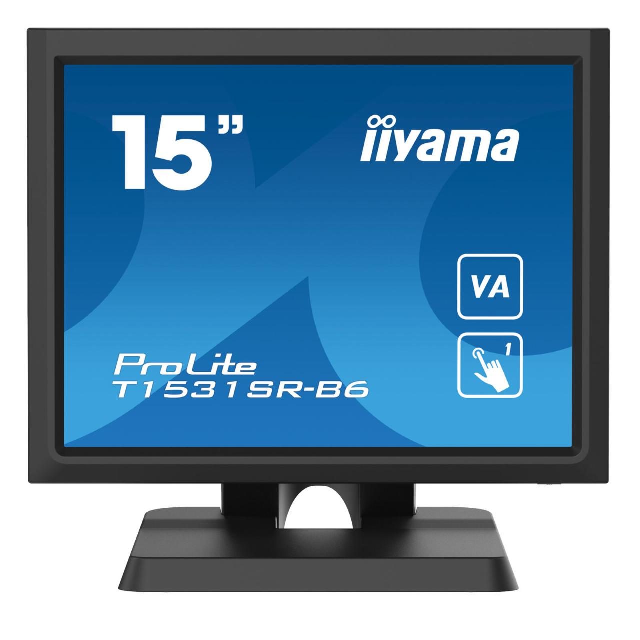 Iiyama Monitor ProLite T1531SR-B6 Touch-LED-Display 38 cm (15") von Iiyama