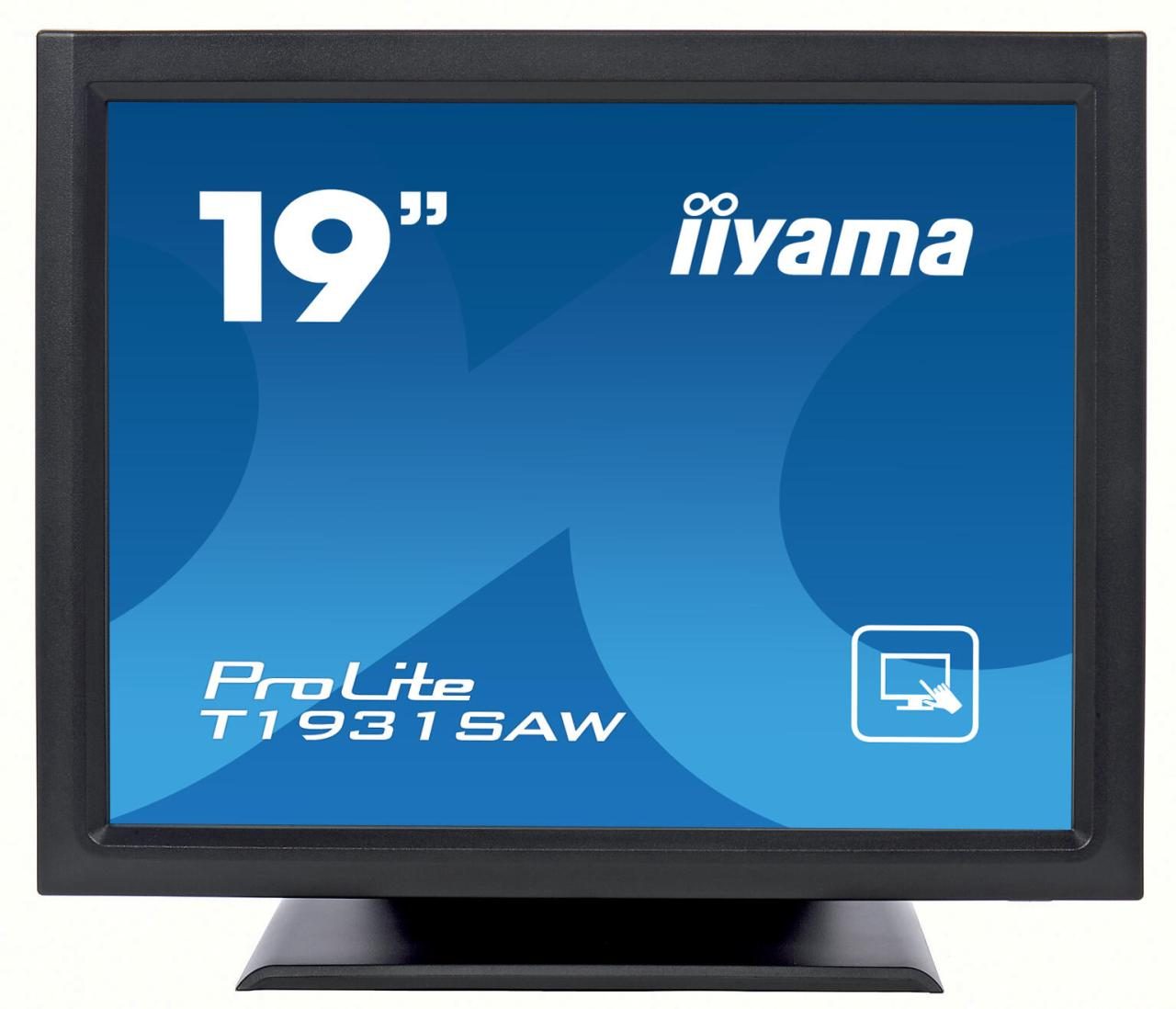 Iiyama Monitor ProLite T1931SAW-B5 Touch-LED-Display 48.3 cm (19") schwarzmatt von Iiyama