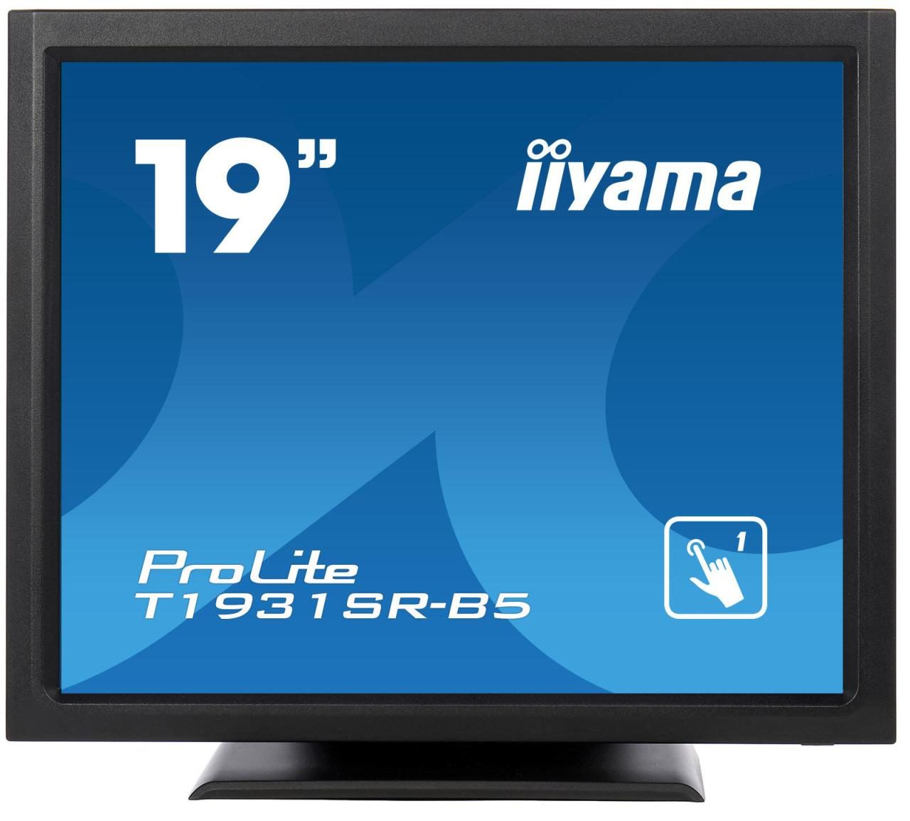 Iiyama Monitor ProLite T1931SR-B5 Touch-LED-Display 48 cm (19") schwarz von Iiyama