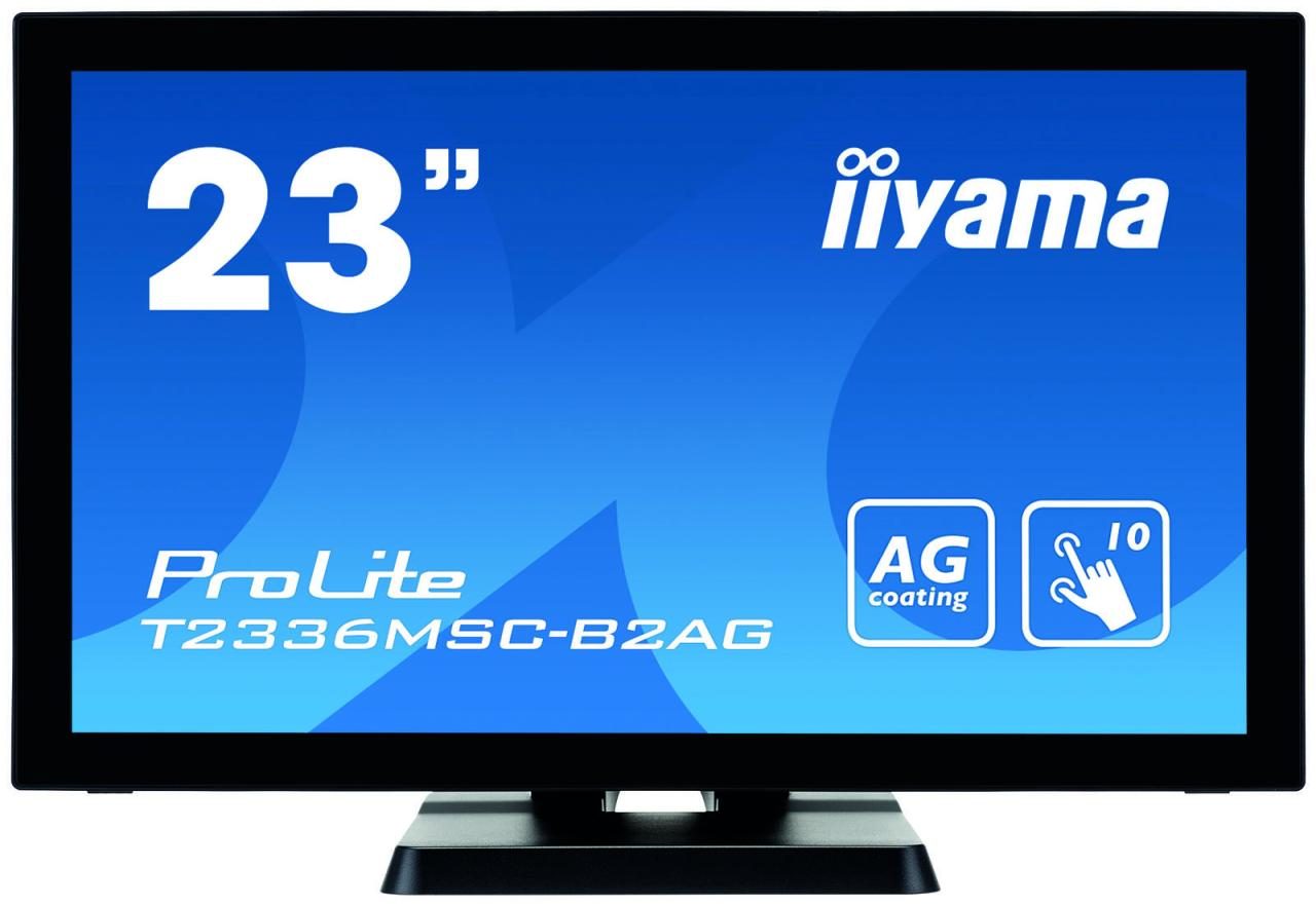 Iiyama Monitor ProLite T2336MSC-B2AG LED-Touch-Display 58,4 cm (23") schwarz von Iiyama