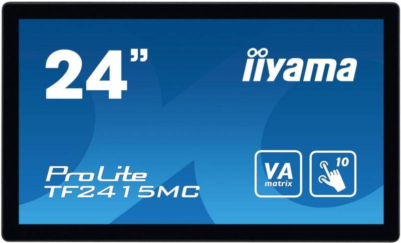 Iiyama Monitor ProLite TF2415MC-B2 Touch-LED-Display 60,5 cm (23.8") schwarzmatt von Iiyama