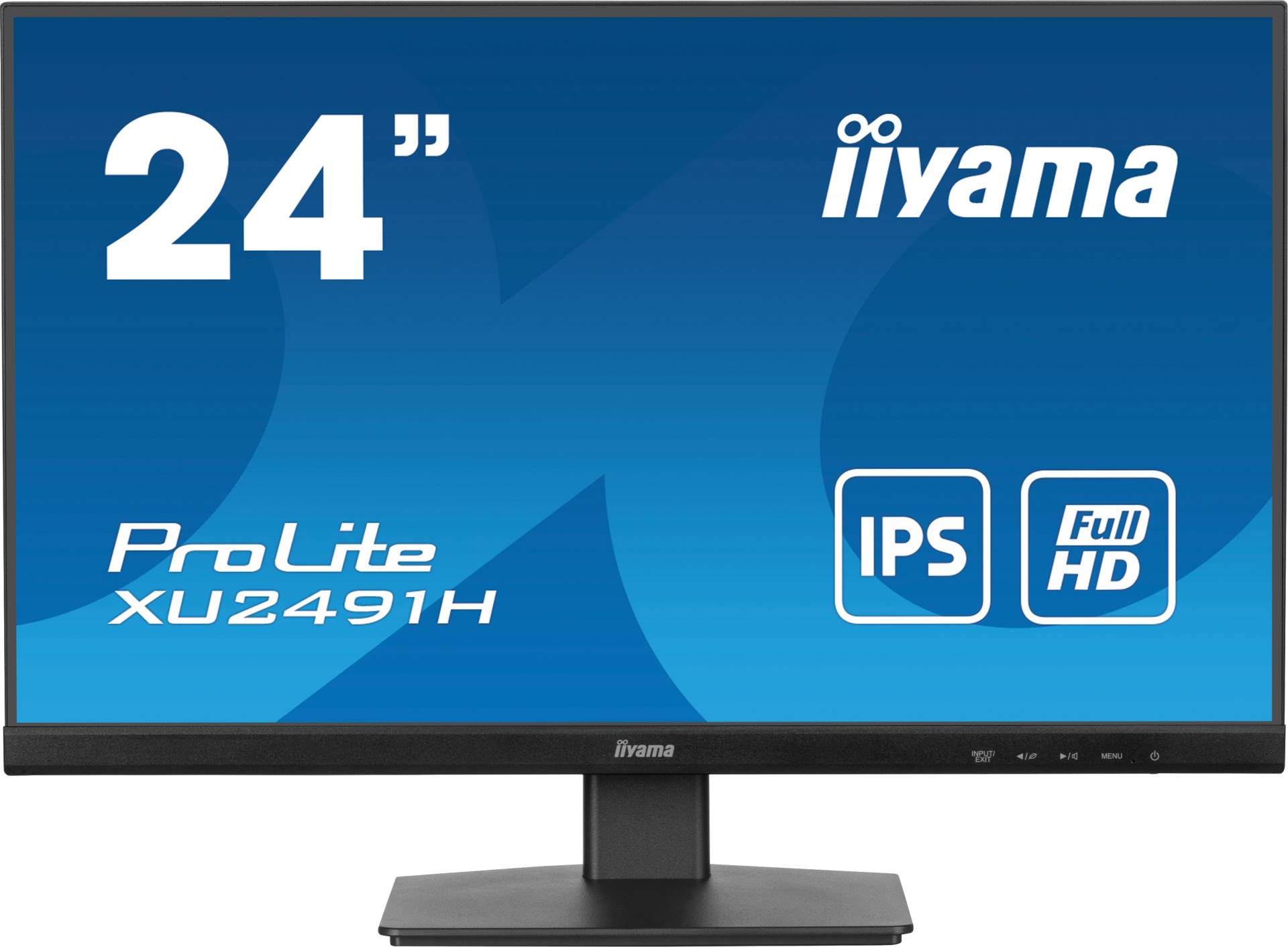 Iiyama Monitor TFT XU2491H 60.5cm IPS 23.8/1920x1080/DP/HDMI/100HZ [Energieklasse E] (XU2491H-B1) von Iiyama