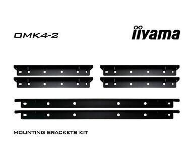 Iiyama OMK4-2 - Montagekomponente (4 Halterungen) TF49/55/6539UH Displays von Iiyama