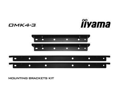 Iiyama OMK4-3 - Montagekomponente (4 Halterungen) für TF4339MSC Display von Iiyama