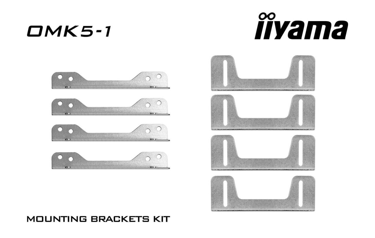 Iiyama OMK5-1 - Montagekomponente (4 Halterungen) - für TF1615MC von Iiyama