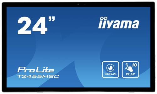 Iiyama PROLITE T2455MSC-B1 LED-Monitor EEK E (A - G) 60.5cm (23.8 Zoll) 1920 x 1080 Pixel 16:9 5 ms von Iiyama