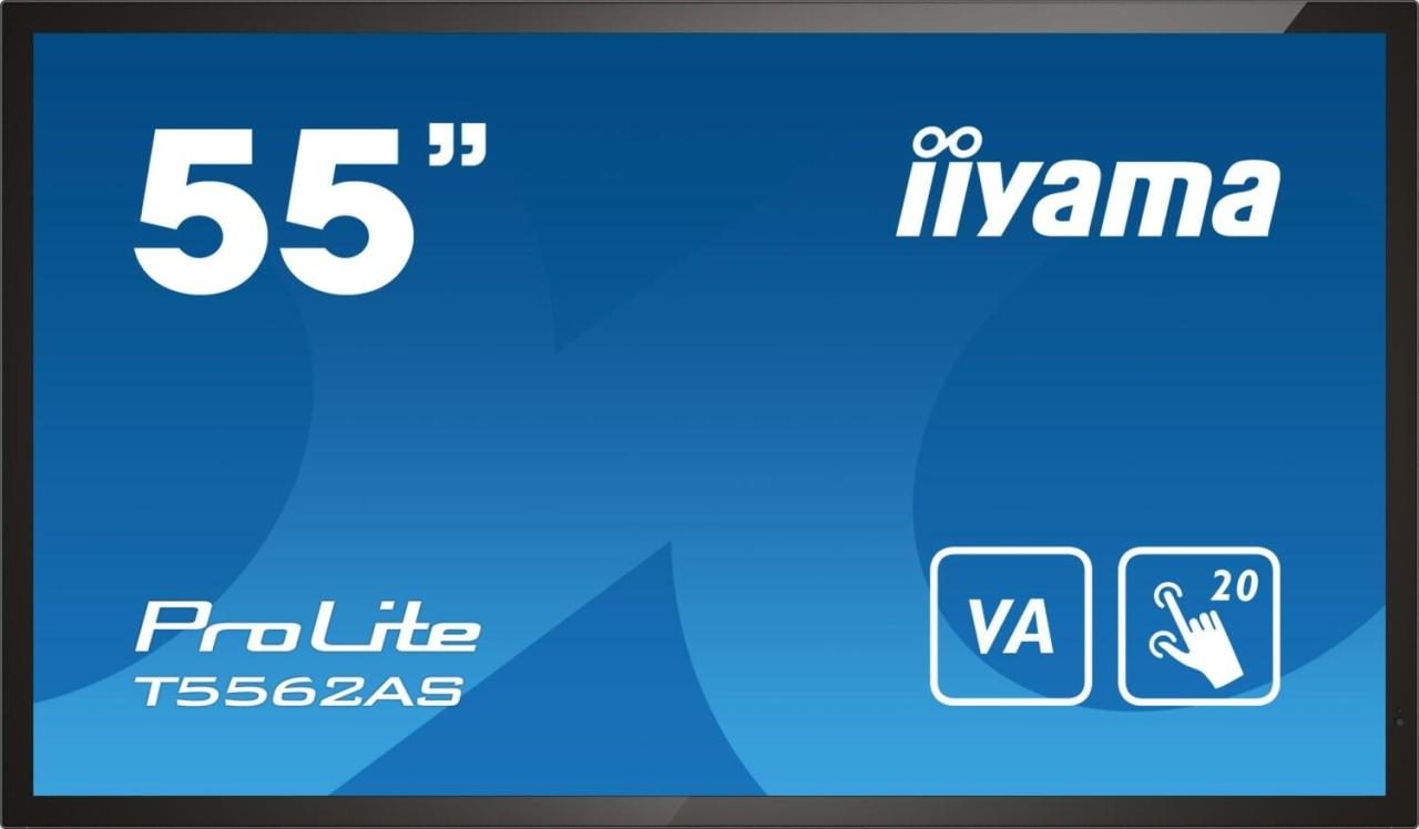 Iiyama PROLITE T5562AS-B1 interaktiv Signage Display 138,8 cm (54,6 Zoll) von Iiyama