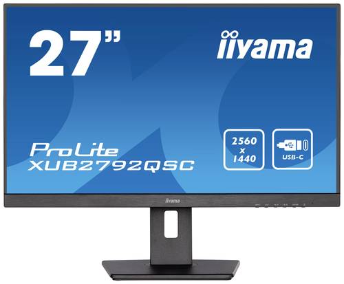 Iiyama PROLITE XUB2792QSC-B5 LED-Monitor EEK E (A - G) 68.6cm (27 Zoll) 2560 x 1440 Pixel 16:9 4 ms von Iiyama