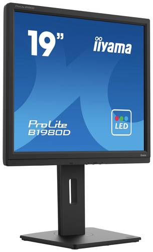 Iiyama ProLite LED-Monitor EEK E (A - G) 48.3cm (19 Zoll) 1280 x 1024 Pixel 5:4 5 ms VGA, DVI TN LED von Iiyama