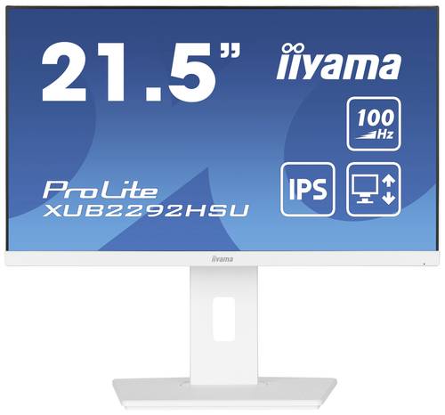 Iiyama ProLite LED-Monitor EEK E (A - G) 54.6cm (21.5 Zoll) 1920 x 1080 Pixel 16:9 0.4 ms HDMI®, Di von Iiyama