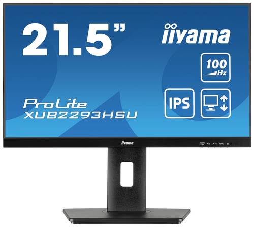 Iiyama ProLite LED-Monitor EEK E (A - G) 54.6cm (21.5 Zoll) 1920 x 1080 Pixel 16:9 1 ms HDMI®, Disp von Iiyama
