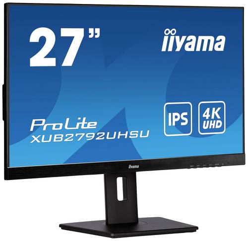 Iiyama ProLite LED-Monitor EEK F (A - G) 68.6cm (27 Zoll) 3840 x 2160 Pixel 16:9 4 ms HDMI®, Displa von Iiyama