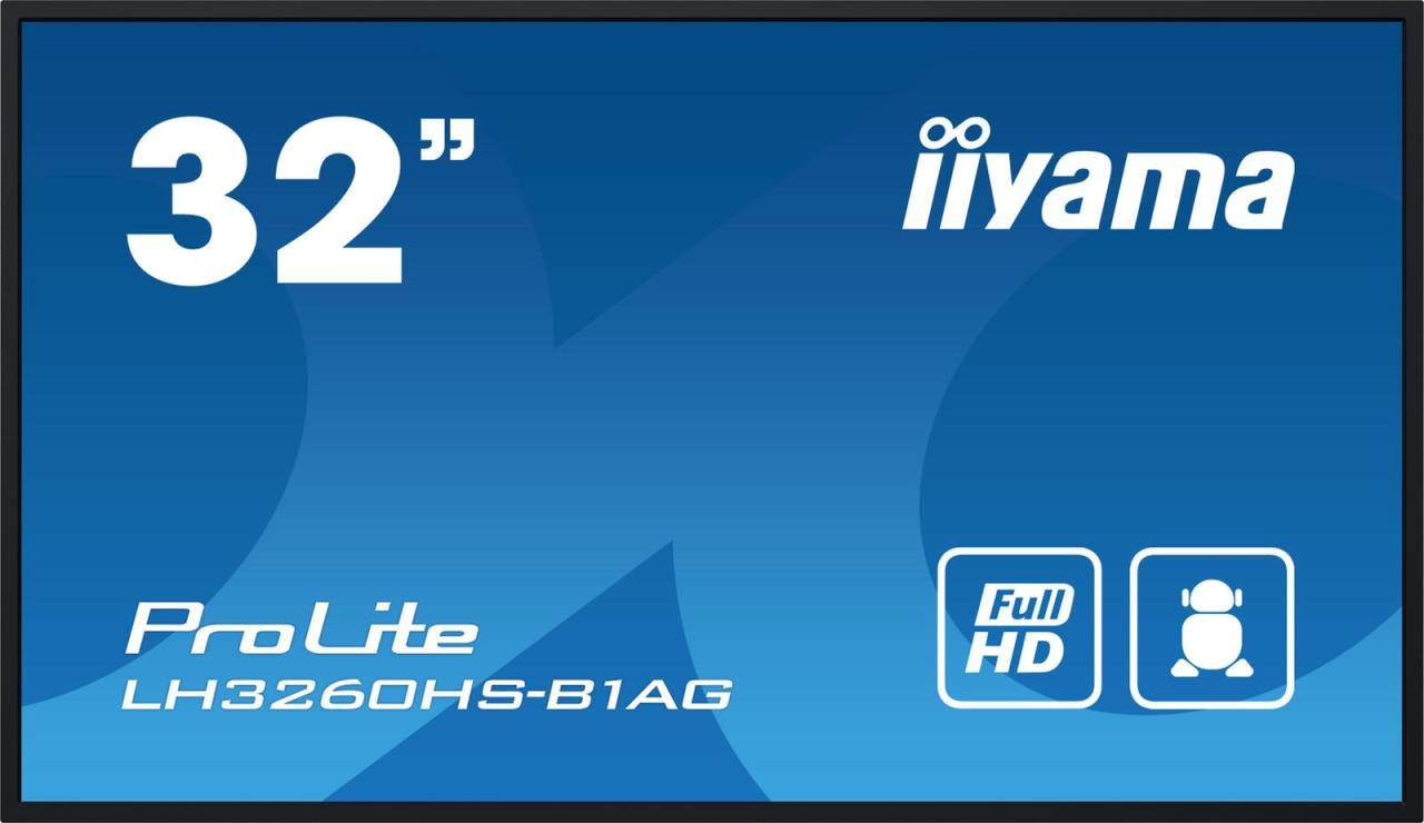 Iiyama ProLite LH3260HS-B1AG Signage Display 80 cm (31,5 Zoll) von Iiyama