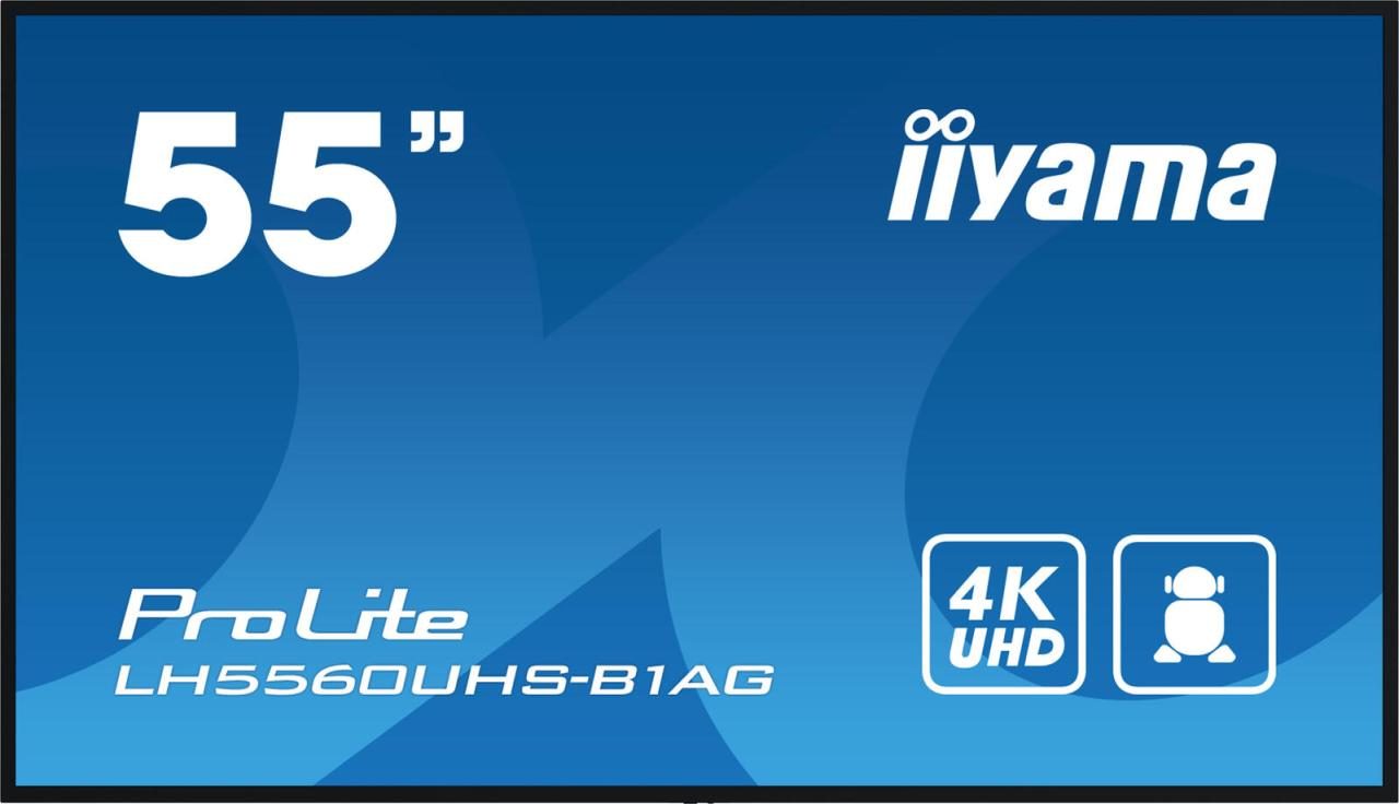 Iiyama ProLite LH5560UHS-B1AG Signage Display 139 cm (54,6 Zoll) von Iiyama