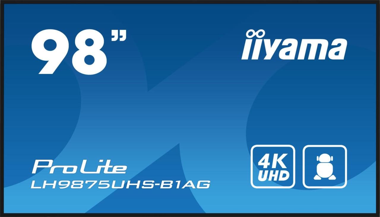 Iiyama ProLite LH9875UHS-B1AG Signage Display 247.7cm (97.5 Zoll) von Iiyama
