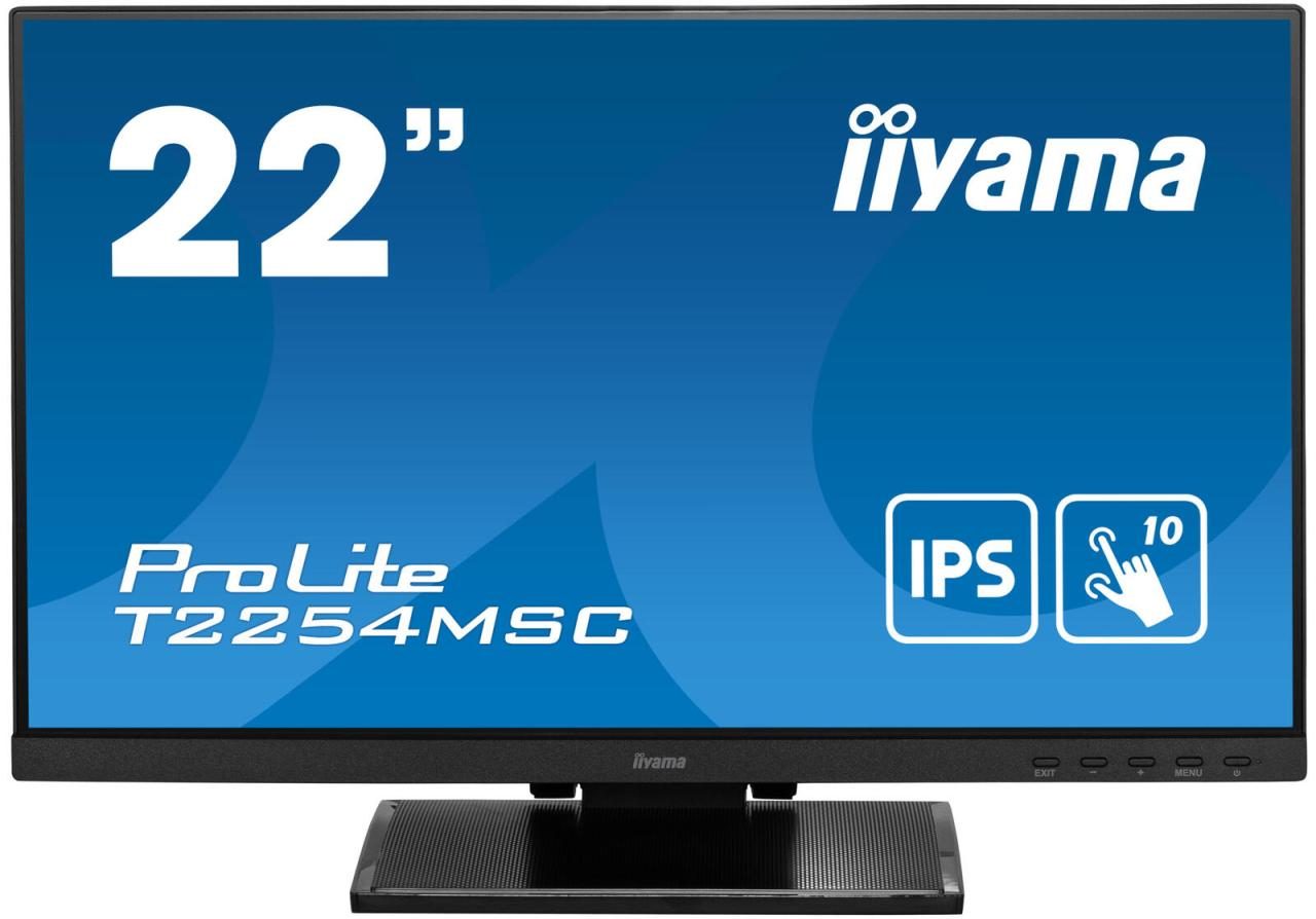 Iiyama ProLite T2254MSC-B1AG Touch Monitor 54,6 cm (21,5 Zoll) von Iiyama