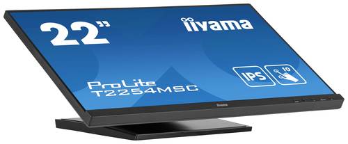 Iiyama ProLite T2254MSC-B1AG Touchscreen-Monitor EEK: E (A - G) 54.6cm (21.5 Zoll) 1920 x 1080 Pixel von Iiyama