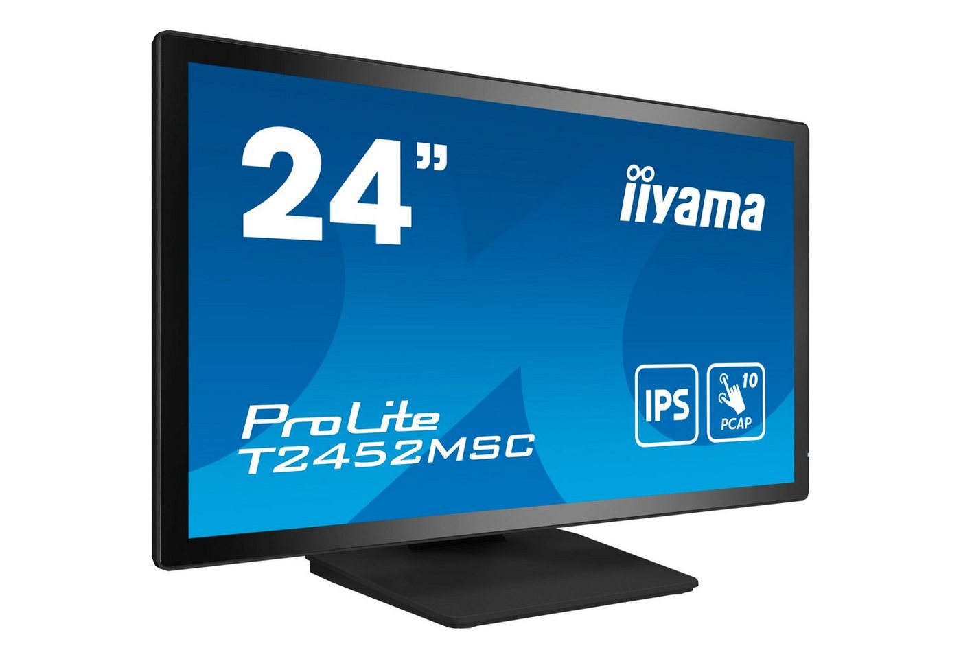 Iiyama iiyama ProLite T2452MSC-B1, LED-Monitor, (Full HD, LED-Monitor (1920 x 1080 Pixel px, 14 ms Reaktionszeit) von Iiyama