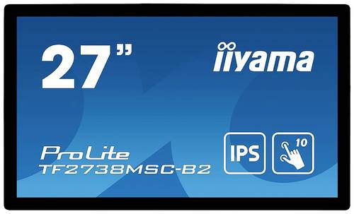 Iiyama ProLite TF2738MSC-B2 LCD-Monitor EEK F (A - G) 68.6cm (27 Zoll) 1920 x 1080 Pixel 16:9 5 ms D von Iiyama
