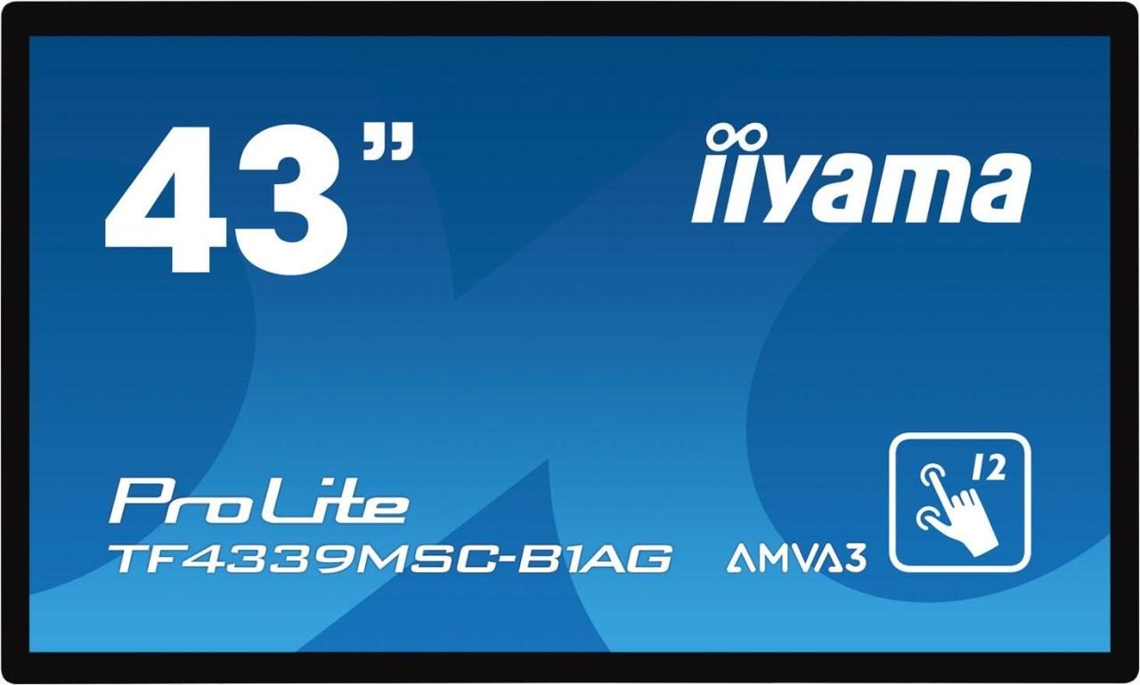 Iiyama ProLite TF4339MSC-B1AG Signage Touch-Display 108 cm (43 Zoll) von Iiyama