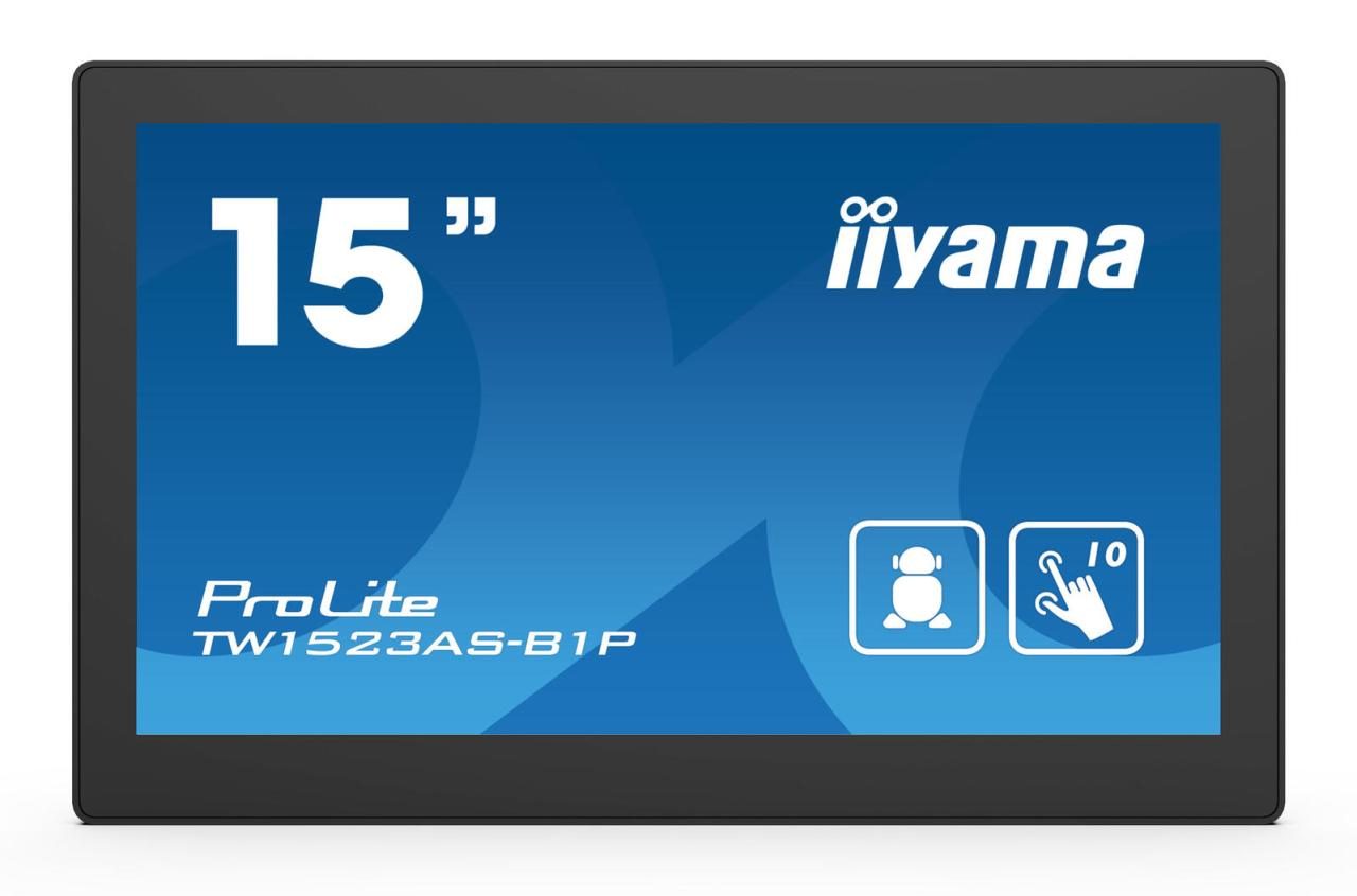 Iiyama ProLite TW1523AS-B1P All-in-One-Monitor 39,5 cm (15,6 Zoll) von Iiyama