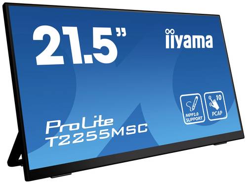 Iiyama ProLite Touchscreen-Monitor EEK: D (A - G) 54.6cm (21.5 Zoll) 1920 x 1080 Pixel 16:9 5 ms HDM von Iiyama