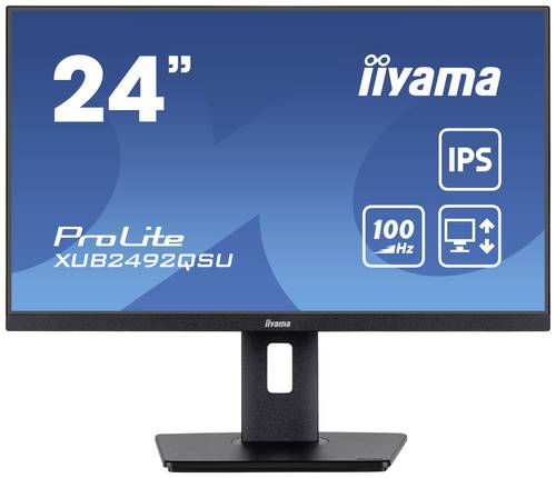 Iiyama ProLite XUB2492QSU-B1 LED-Monitor EEK F (A - G) 61cm (24 Zoll) 2560 x 1440 Pixel 16:9 0.5 ms von Iiyama