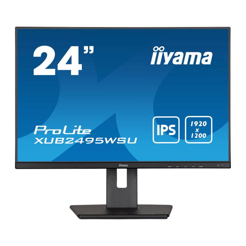 Iiyama ProLite XUB2495WSU-B5 Full-HD Monitor - IPS, Pivot, USB von Iiyama