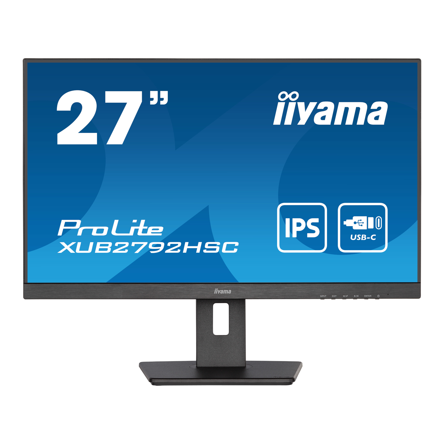 Iiyama ProLite XUB2792HSC-B5 Full-HD Monitor - IPS, Pivot, USB-C von Iiyama