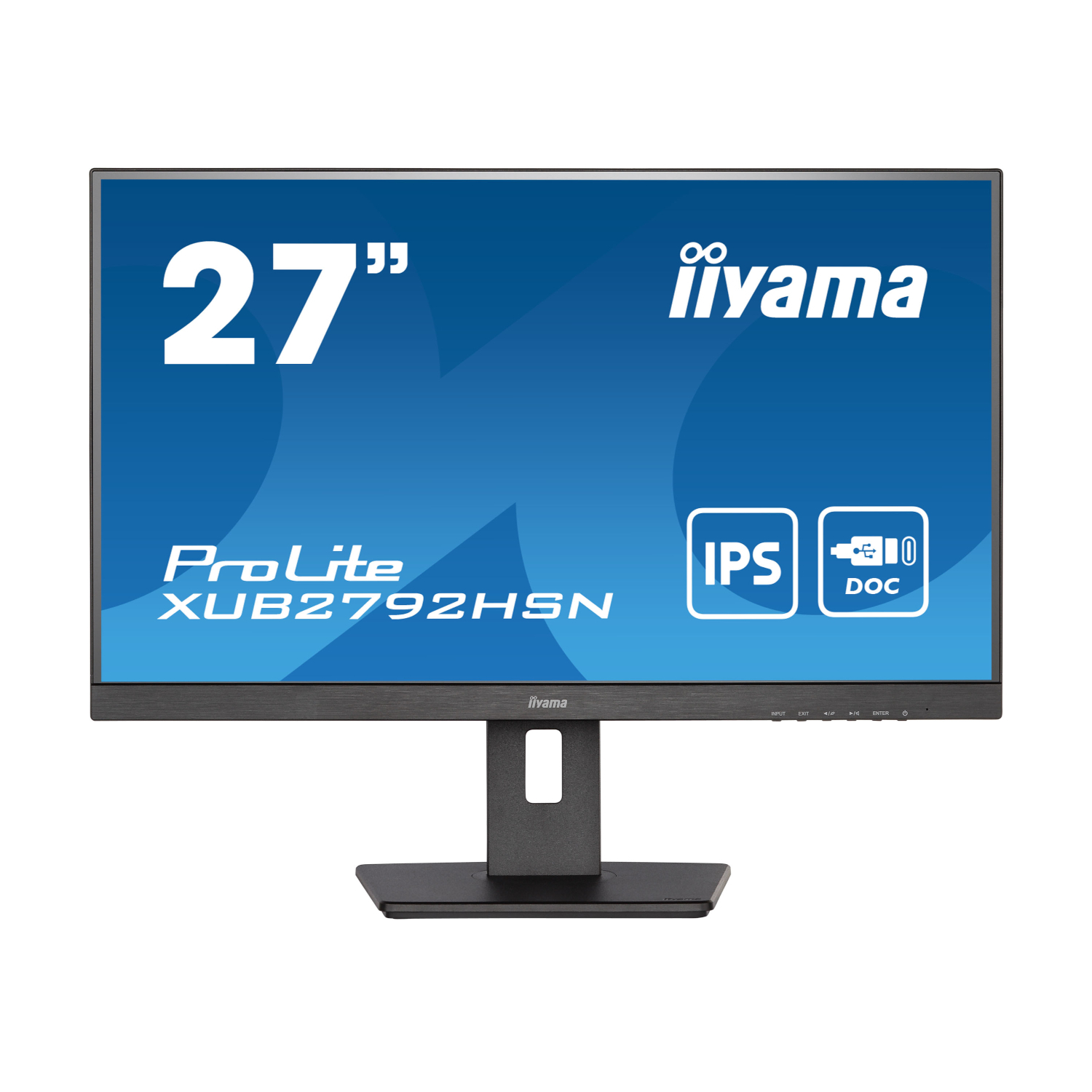Iiyama ProLite XUB2792HSN-B5 Office Monitor - IPS, USB-C, LAN von Iiyama