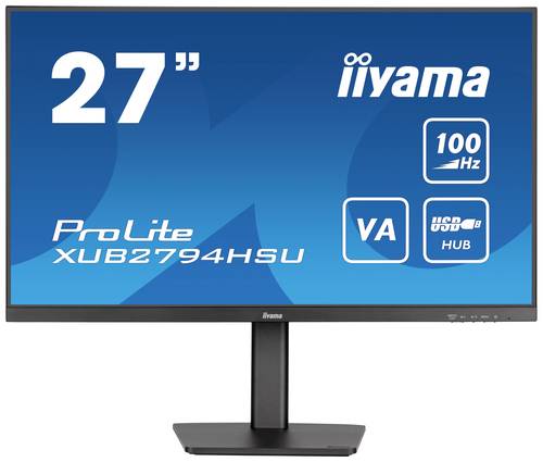 Iiyama ProLite XUB2794HSU-B6 LCD-Monitor EEK E (A - G) 68.6cm (27 Zoll) 1920 x 1080 Pixel 16:9 1 ms von Iiyama