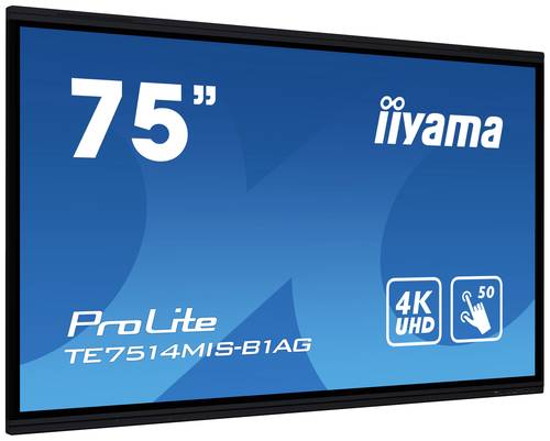 Iiyama ProLite iiWare11 Digital Signage Display 189.3cm 75 Zoll 3840 x 2160 Pixel 24/7 von Iiyama