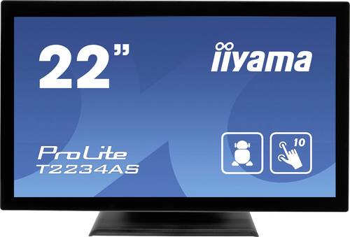 Iiyama Prolite T2234AS-B1 LED-Monitor 54.6cm (21.5 Zoll) 1920 x 1080 Pixel 16:9 8 ms HDMI®, USB 2.0 von Iiyama