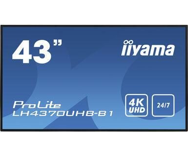 Iiyama Ultra Slim Line LH4370UHB-B1 Signage Display 108 cm (42,5 Zoll) von Iiyama