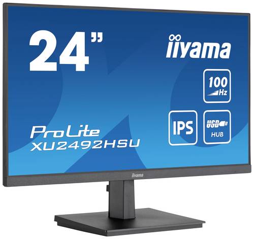 Iiyama XU2492HSU-B6 LED-Monitor EEK D (A - G) 61cm (24 Zoll) 1920 x 1080 Pixel 16:9 0.4 ms HDMI®, D von Iiyama