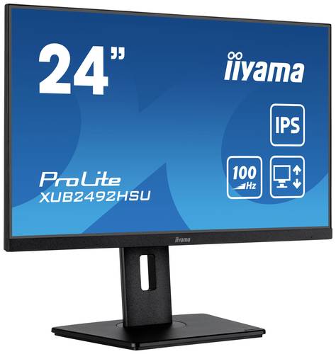 Iiyama XUB2492HSU-B6 LED-Monitor EEK D (A - G) 61cm (24 Zoll) 1920 x 1080 Pixel 16:9 0.4 ms HDMI®, von Iiyama