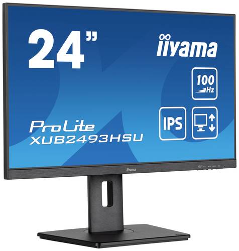 Iiyama XUB2493HSU-B6 LED-Monitor EEK E (A - G) 61cm (24 Zoll) 1920 x 1080 Pixel 16:9 0.4 ms HDMI®, von Iiyama