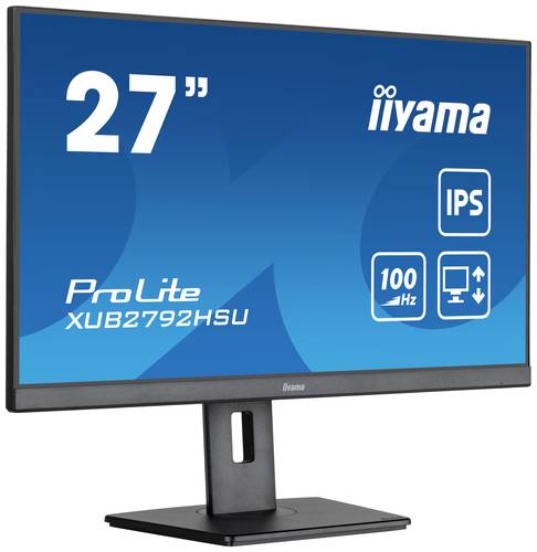 Iiyama XUB2792HSU-B6 Business LED-Monitor EEK E (A - G) 68.6cm (27 Zoll) 1920 x 1080 Pixel 16:9 0.4 von Iiyama