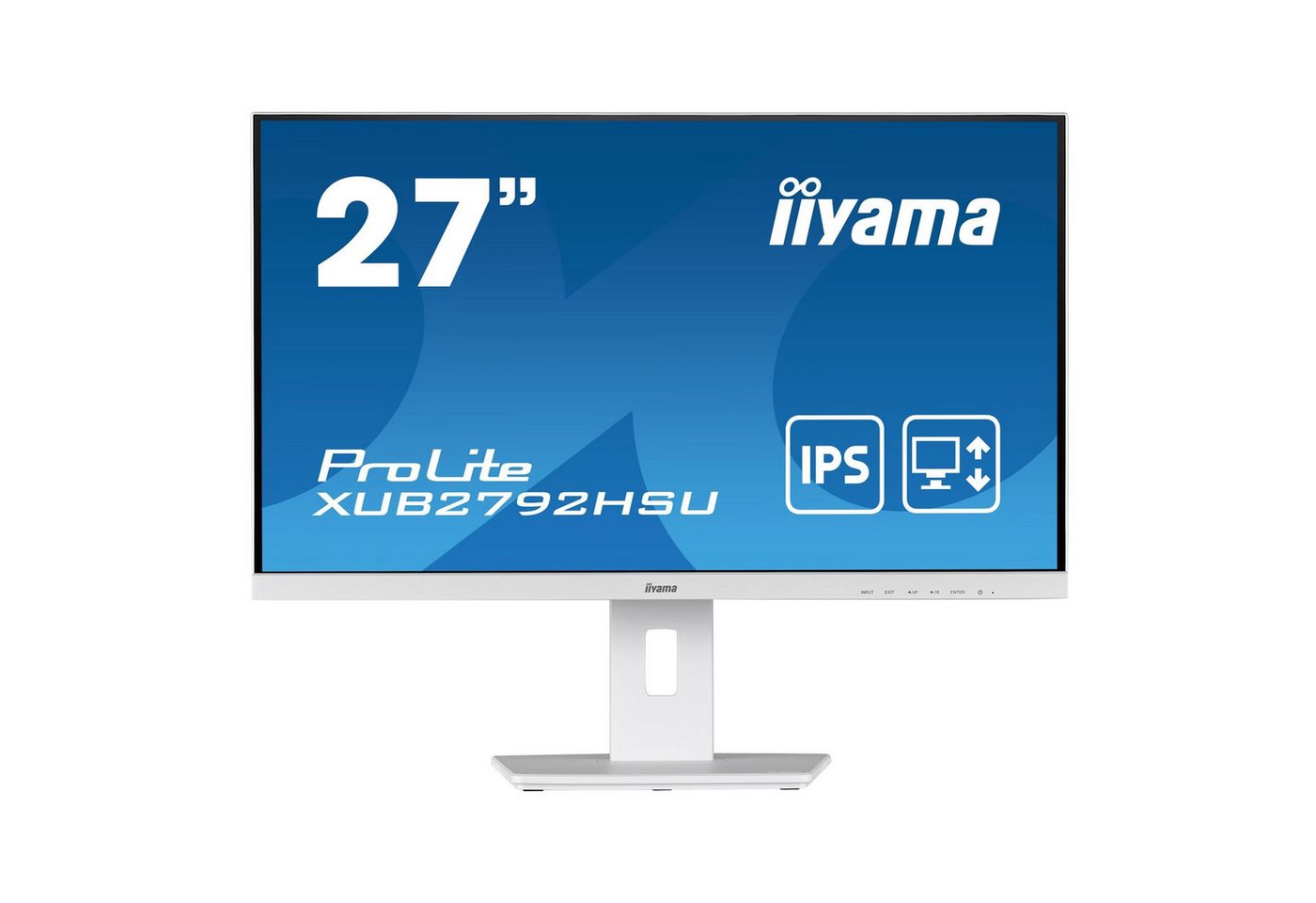 Iiyama XUB2792HSU-W6 LCD-Monitor (100 Hz, Full-HD, 27 Zoll IPS-Display) von Iiyama